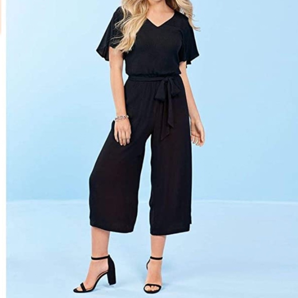 MudPie Black Jumpsuit